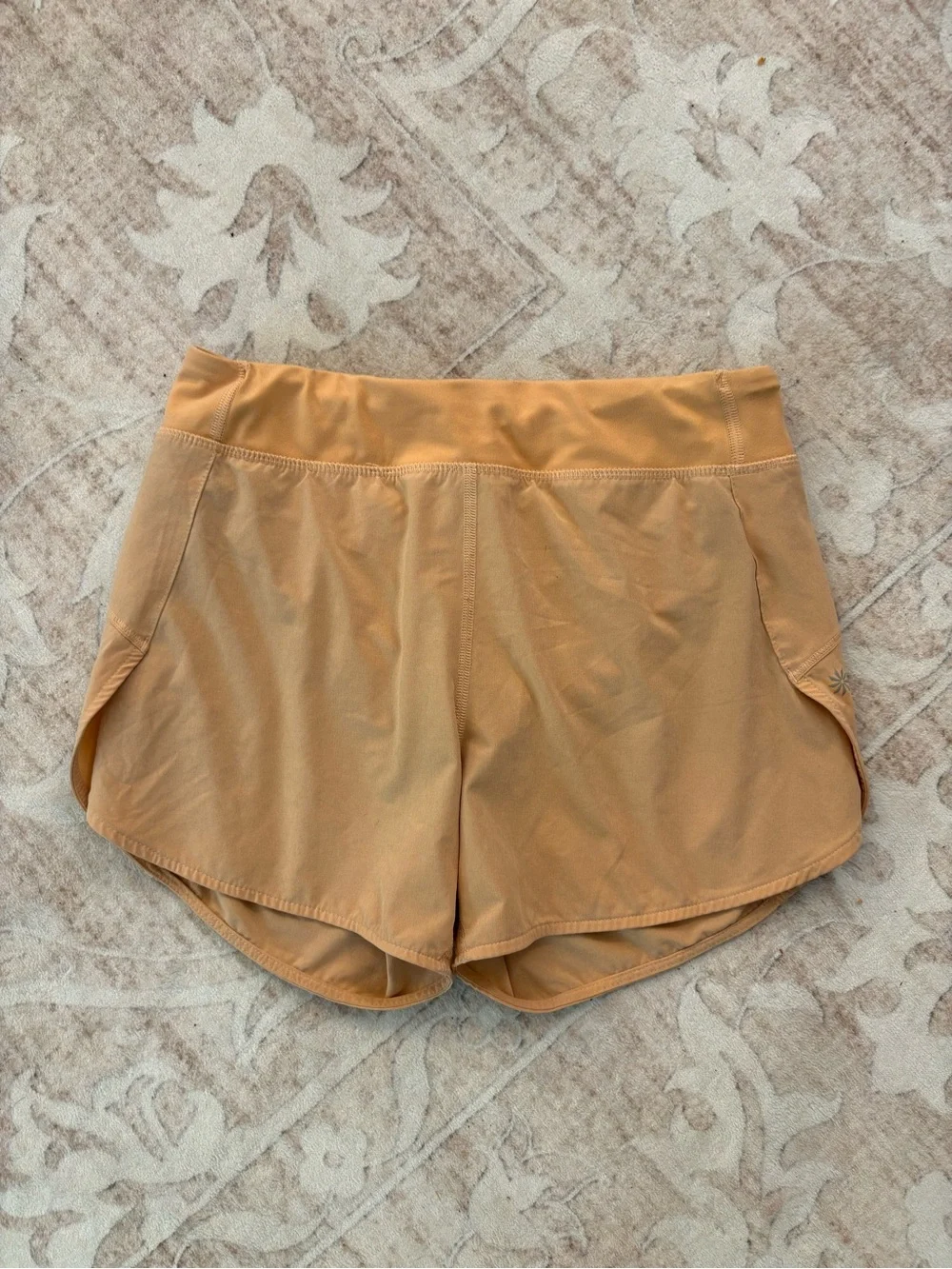 Athleta Peach Orange Athletic Girls' Shorts Size XL